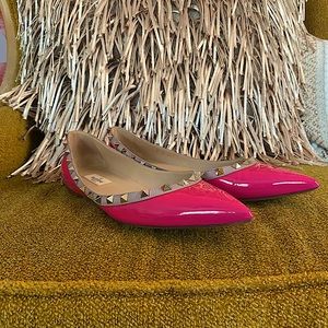 Valentino Rockstud ballet flat fuchsia SZ 41